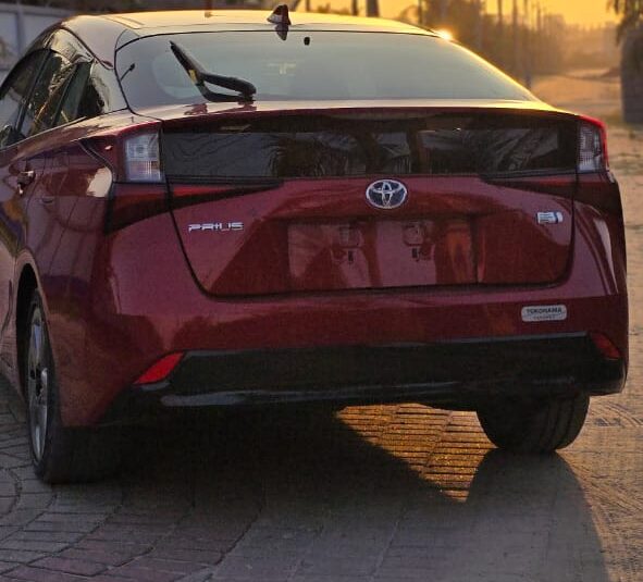 TOYOTA PRIUS 2020 RED