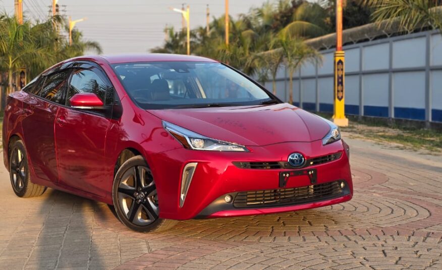 TOYOTA PRIUS 2020 RED