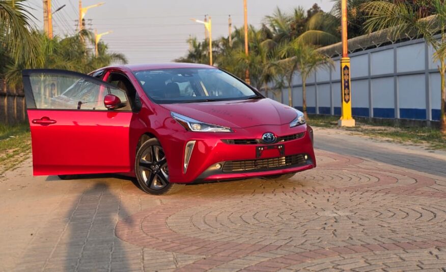 TOYOTA PRIUS 2020 RED